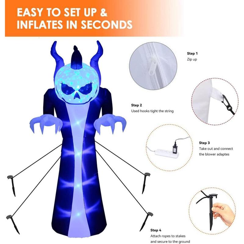 Giant Halloween Inflatable Grim Reaper